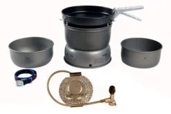 Trangia 25-3 HA ALU Stormkoger Ultralet Aluminium Med Gasbr&aelig;nder
