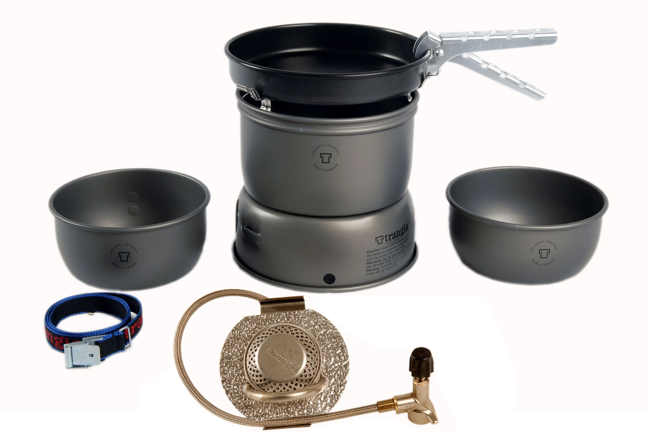 Trangia 27-3 UL ALU HA Stormkoger Ultralet Aluminium Med Gasbrænder 3 Trangia 27-3 UL ALU HA Stormkoger Ultralet Aluminium Med Gasbrænder