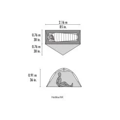 MSR Hubba NX Telt, Oliven