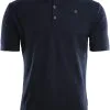 Aclima LeisureWool Pique Kort&aelig;rmet Tr&oslash;je Herrer, Bl&aring; -Campingtøj Butik aclima leisurewool pique ss shirt men jet black 3 1