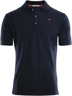 Aclima LeisureWool Pique Kort&aelig;rmet Tr&oslash;je Herrer, Bl&aring;