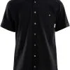 Aclima LeisureWool T-shirt Herrer, Sort -Campingtøj Butik aclima leisurewool ss shirt men jet black 2