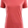Aclima LightWool T-shirt Damer, Rød 2 Aclima LightWool T-shirt Damer, Rød -Campingtøj Butik aclima lightwool ss t shirt women baked apple 2 1