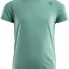 Aclima LightWool T-shirt Børn, Turkis 2 Aclima LightWool T-shirt Børn, Turkis -Campingtøj Butik aclima lightwool t shirt kids oil blue 2