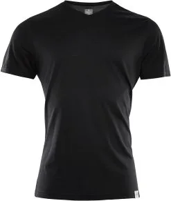 Aclima LightWool T-shirt Herrer, Sort
