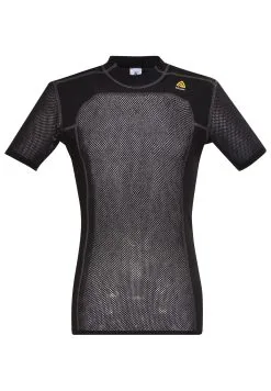 Aclima Woolnet T-shirt Herrer, Sort