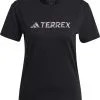 Adidas TERREX Logo Tee Women, Hvid 1 Adidas TERREX Logo Tee Women, Hvid -Campingtøj Butik adidas terrex logo tee women black 6 3