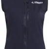 Adidas TERREX XPR XC Vest Damer, Bl&aring; -Campingtøj Butik adidas terrex xpr xc vest women legend ink 6