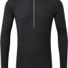 ARTILECT Boulder 125 1/4 Zip LS Skjorte Herrer, Sort -Campingtøj Butik artilect boulder 125 1 4 zip ls shirt men black 2 2