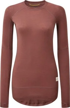 ARTILECT Boulder 125 Crew LS Skjorte Damer, R&oslash;d
