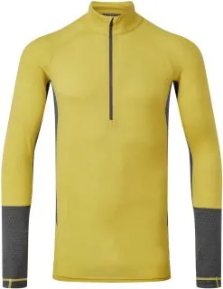 ARTILECT Goldhill 125 Zoned Tr&oslash;je Med 1/4 Lynl&aring;s Herrer, Gul