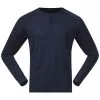 Bergans Lysebu Henley Uld Langærmet Skjorte Herrer, Oliven 1 Bergans Lysebu Henley Uld Langærmet Skjorte Herrer, Oliven -Campingtøj Butik bergans lysebu henley wool long sleeve shirt men navy blue 3