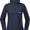 Bergans Nordmarka Anorak Damer, Bl&aring; -Campingtøj Butik bergans nordmarka anorak women navy 1