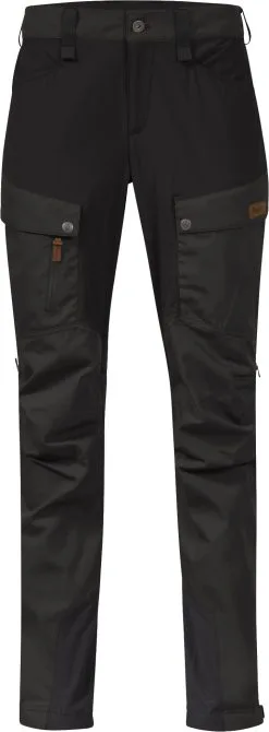 Bergans Nordmarka Favor Outdoor Pants Women, Gr&aring;/sort