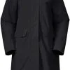 Bergans Oslo Urban Isoleret Parka Damer, Bl&aring; -Campingtøj Butik bergans oslo urban insulated parka women black 1 1