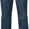 Bergans Senja 3-lags Bukser Damer, Petroleumsgr&oslash;n -Campingtøj Butik bergans senja 3 layer pants women orion blue 1