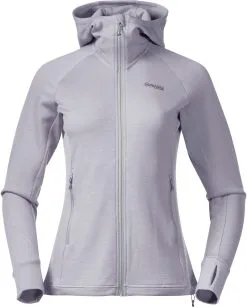 Bergans Ulstein Uldjakke Med H&aelig;tte Damer, Orange