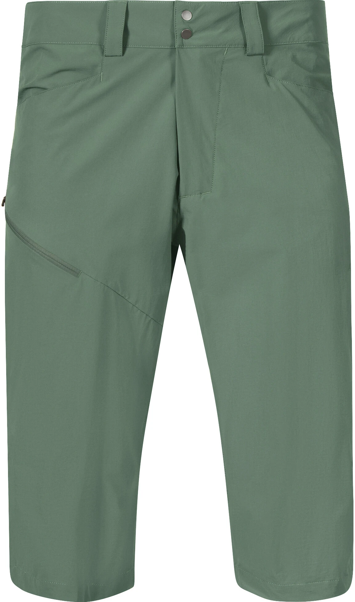 Bergans Vandre Light Softshell Long Shorts Men, Grøn 3 Bergans Vandre Light Softshell Long Shorts Men, Grøn