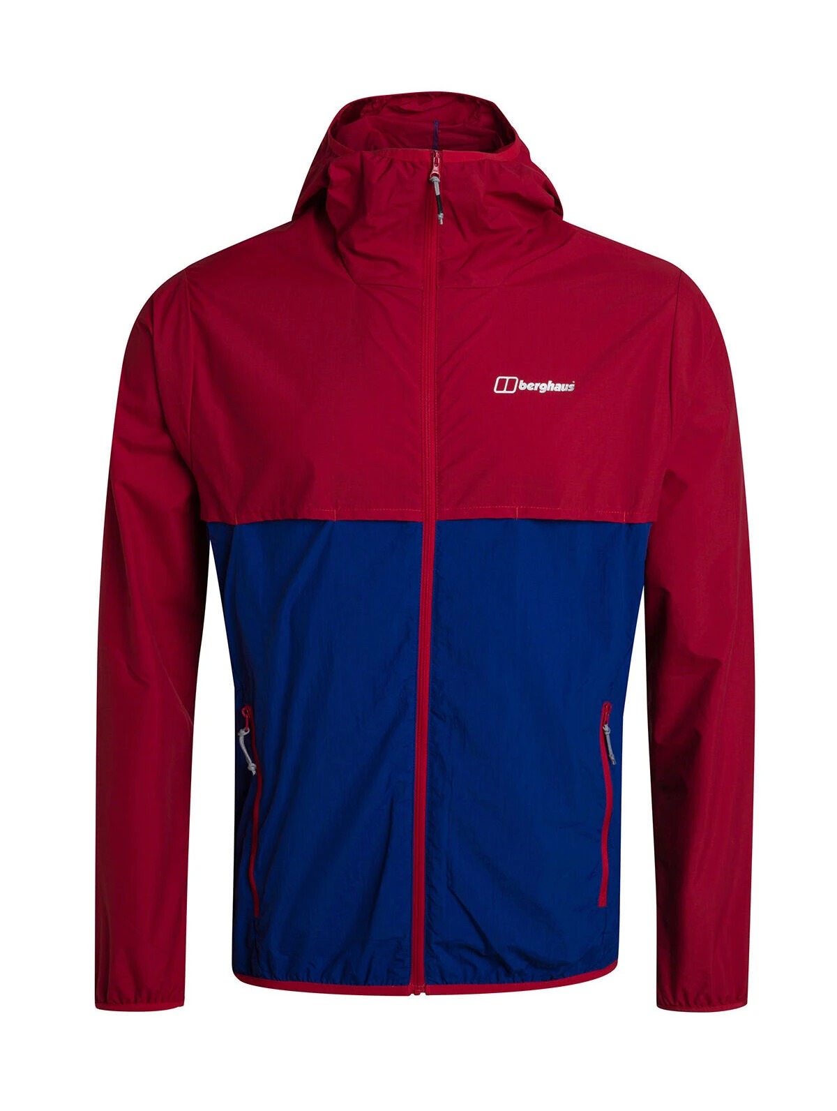 Berghaus Corbeck Vindjakke Herrer, Rød/blå 3 Berghaus Corbeck Vindjakke Herrer, Rød/blå