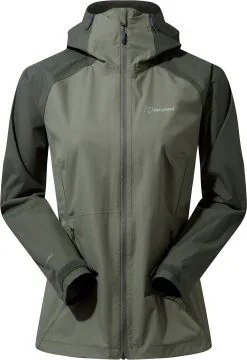 Berghaus Deluge Pro Jacket Women, Oliven