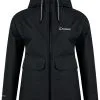 Berghaus Highraise Shell Jakke Damer, R&oslash;d -Campingtøj Butik berghaus highraise shell jacket women black black 7