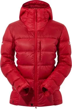 Berghaus MTN Arete Ultra Down Hoody Damer, R&oslash;d