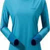 Berghaus Nesna LS Tee Women, Bl&aring; -Campingtøj Butik berghaus nesna ls tee women navagio bay seaport 16 1
