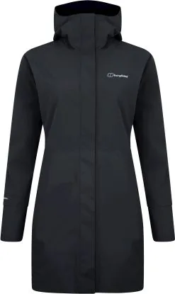 Berghaus Omeara Long Skaljakke Damer, R&oslash;d