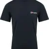 Berghaus Organic Front & Back Logo T-Shirt Men, Sort 1 Berghaus Organic Front & Back Logo T-Shirt Men, Sort -Campingtøj Butik berghaus organic front back logo t shirt men black black 13 1