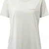 Berghaus Relaxed Tech SS Tee Women, Hvid -Campingtøj Butik berghaus relaxed tech ss tee women bone white 15