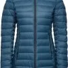 Black Diamond Access Full Length Dunparka Damer, Sort -Campingtøj Butik black diamond access full length down parka women azurite 5