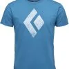 Black Diamond Chalked Up SS T-shirt Herrer, Gr&oslash;n -Campingtøj Butik black diamond chalked up t shirt herr astral blue 1