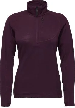 Black Diamond Coefficient LT Quarter Zip Shirt Women, Beige