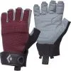 Black Diamond Crag Halvfinger-handsker Damer, Turkis/gr&aring; -Campingtøj Butik black diamond crag half finger gloves women bordeaux 1
