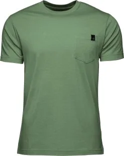 Black Diamond Crag Pocket SS Tee Men, Brun