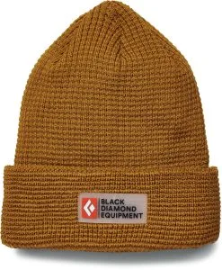 Black Diamond Double Waffle Beanie, Oliven