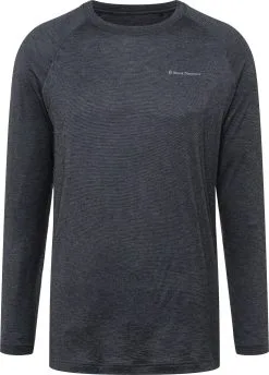 Black Diamond Rhythm LS Tee Men, Sort