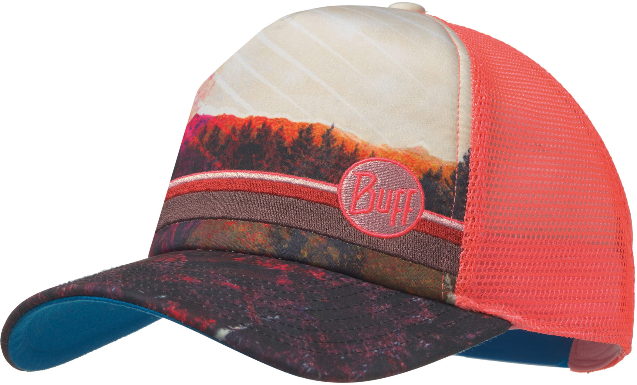 Buff Lifestyle Kasket Damer, Beige/turkis 3 Buff Lifestyle Kasket Damer, Beige/turkis