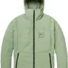 Burton [ak] Helium Isolerede Str&aelig;kjakke Med H&aelig;tte Damer, Gr&oslash;n -Campingtøj Butik burton ak helium insulated hooded stretch jacket women hedge green 6