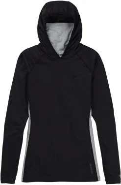 Burton Midweight X Baselayer Lang Hals H&aelig;ttetr&oslash;je Damer, Sort