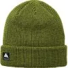 Burton Recycled Waffle Beanie, Gr&oslash;n -Campingtøj Butik burton recycled waffle beanie calla green 3 1