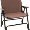 CAMPZ Klapstol Enkelt, Brun/sort -Campingtøj Butik campz aluminium folding chair single brown 9