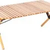 CAMPZ Udrulningsbord I B&oslash;getr&aelig; 100x60x45cm, Brun -Campingtøj Butik campz beech wood folding table 100x60x45cm brown 10