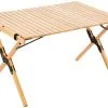 CAMPZ Udrulningsbord I B&oslash;getr&aelig; 90x60x53cm, Brun -Campingtøj Butik campz beech wood folding table 90x60x53cm brown 10