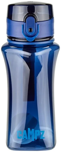CAMPZ Tritan Bottle Clip 350ml, Bl&aring;