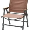 CAMPZ Klapstol L, Brun/sort -Campingtøj Butik campz comfort aluminium faltstuhl l braun 22