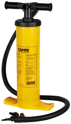 CAMPZ Dobbeltvirkende Pumpe 2l, Gul