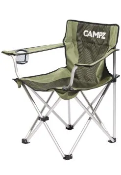 CAMPZ Klapstol, Gr&aring;/sort