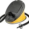 CAMPZ Fodpumpe 6l, Gul/sort -Campingtøj Butik campz foot pump 6l yellow 6