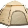 CAMPZ Hexa OT 3P Telt, Beige/grå 1 CAMPZ Hexa OT 3P Telt, Beige/grå -Campingtøj Butik campz hexa ot 3p zelt beige grau 11